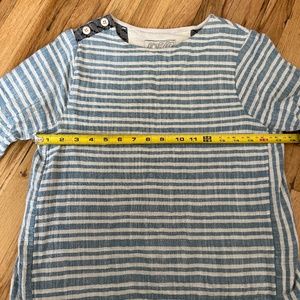 ace & jig striped shirt small